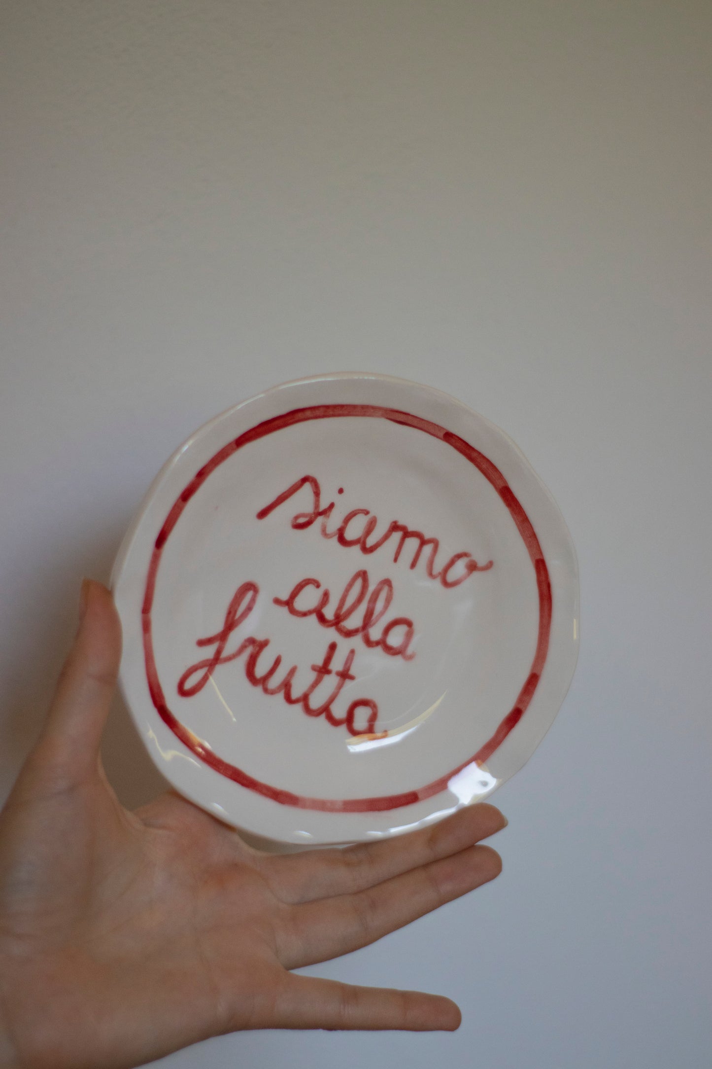 Piattino baby SIAMO ALLA FRUTTA