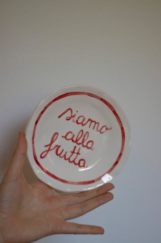 Piattino baby SIAMO ALLA FRUTTA