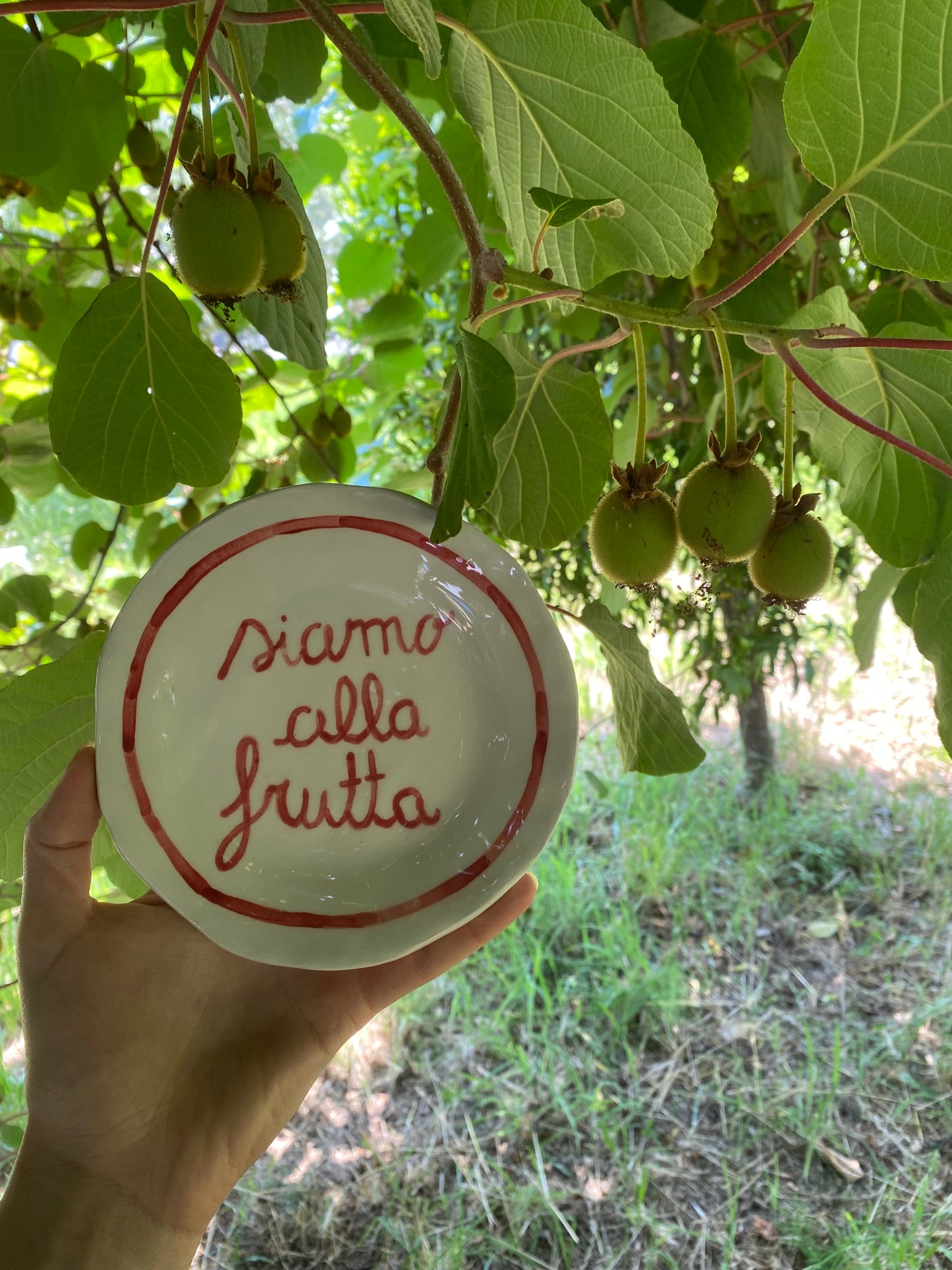 Piattino baby SIAMO ALLA FRUTTA